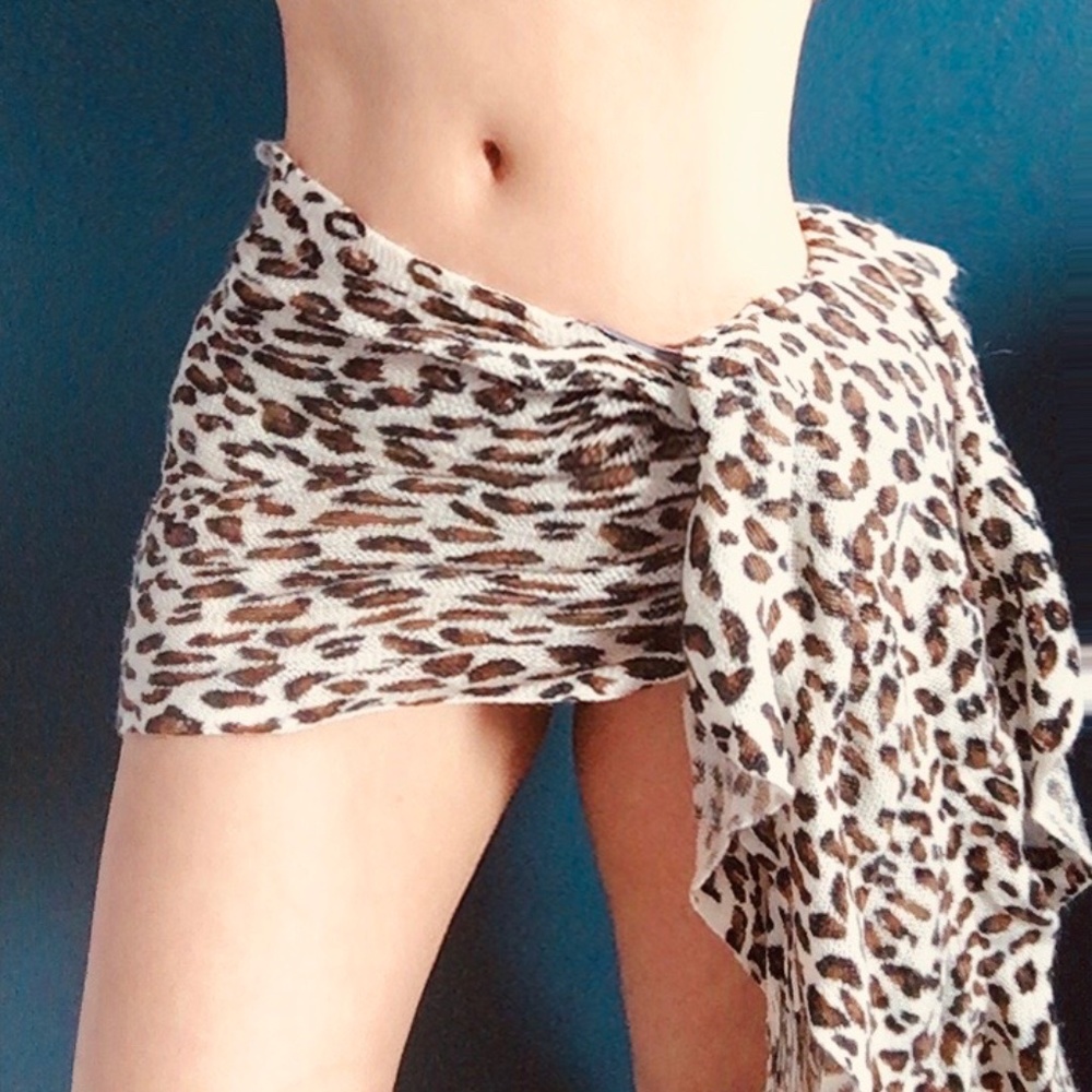 Stylish Cheetah Scarf